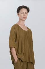 Oversized Top | Dk. Olive