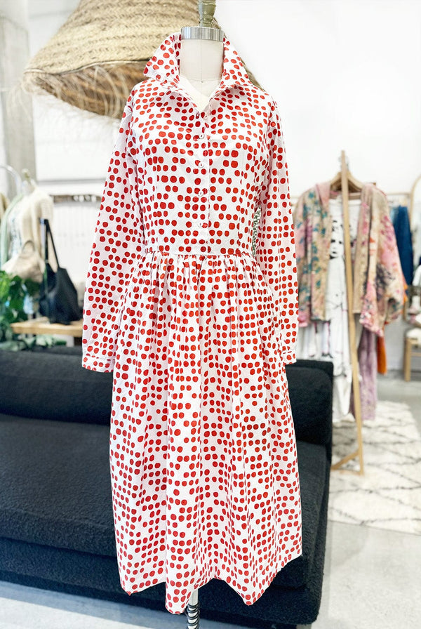 Rena Dress | Red Dot