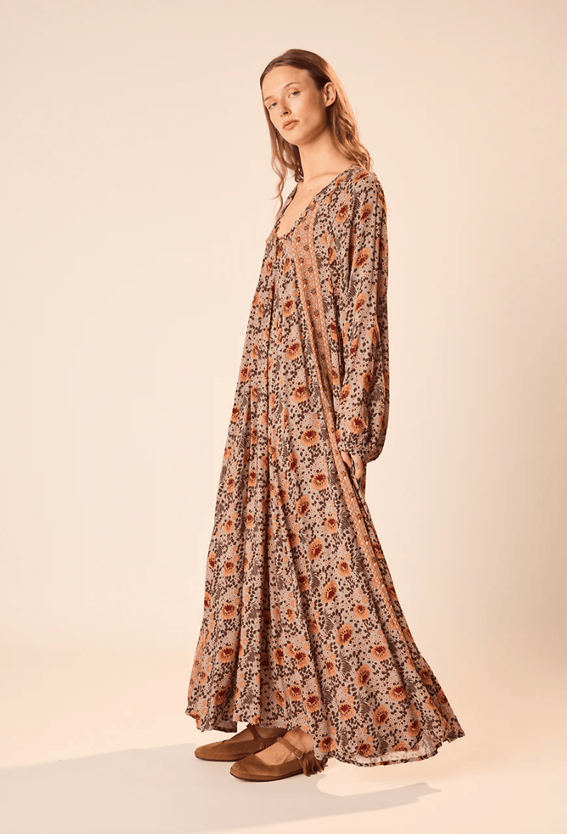 knee length dresses for ladies Fiore Maxi