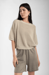Mesh Tee | Mist