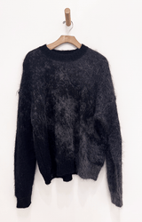 Mohair Crew Sweater | Abstract