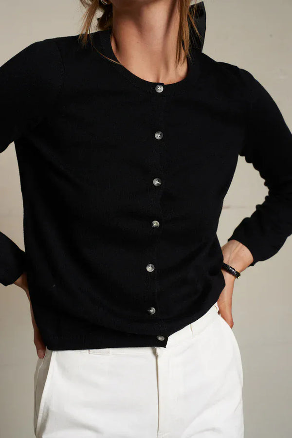 Moira Cardigan | True Black