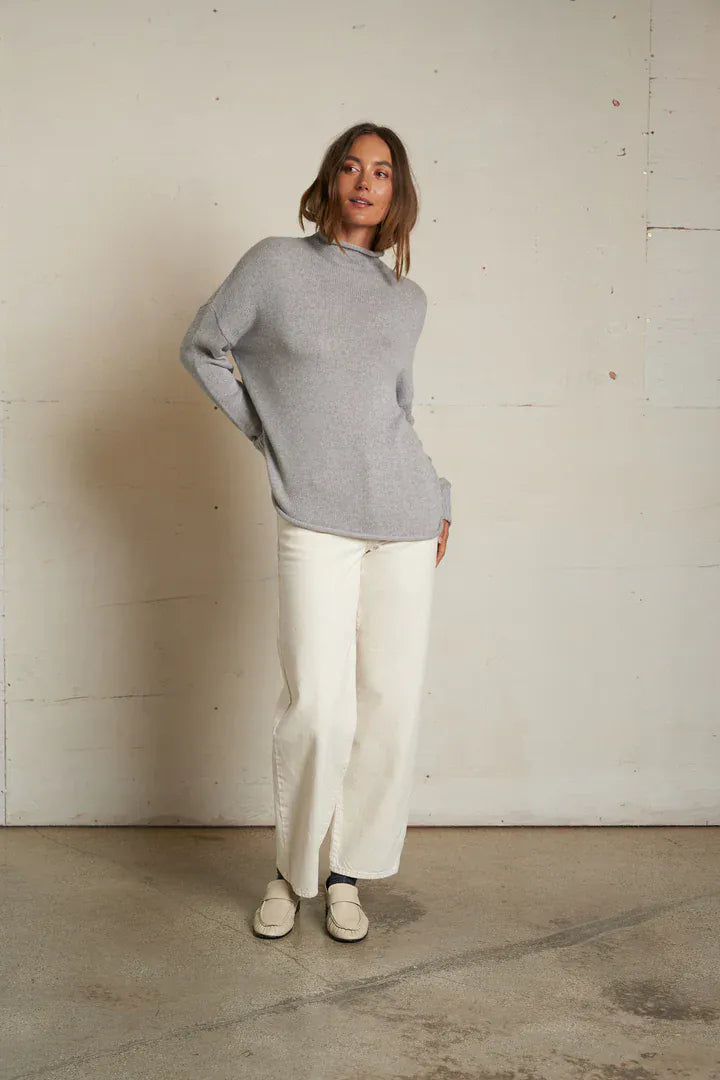 Nova Sweater | Heather Grey