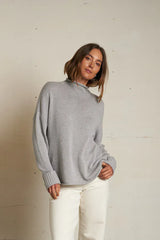 Nova Sweater | Heather Grey