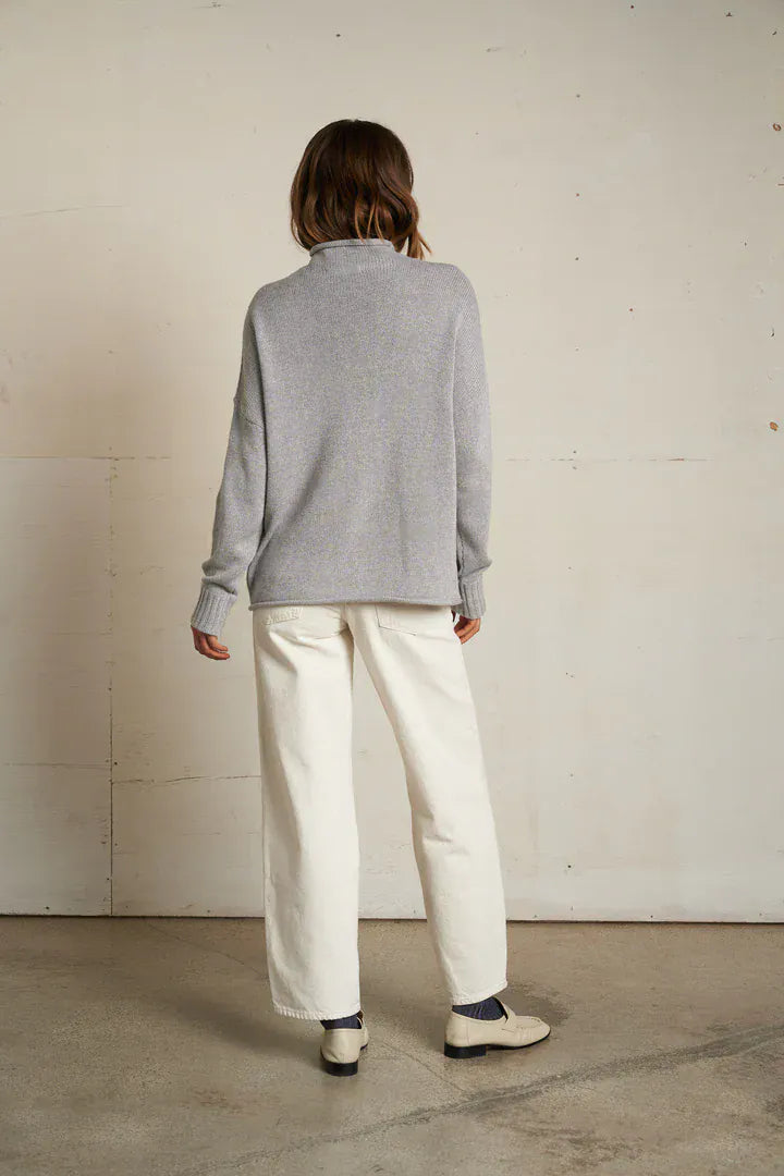 Nova Sweater | Heather Grey