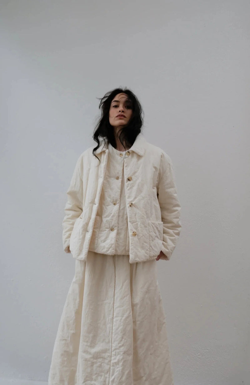 Oasis Jacket | Ecru
