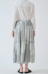 Tsugihagi Print Skirt | Ivory