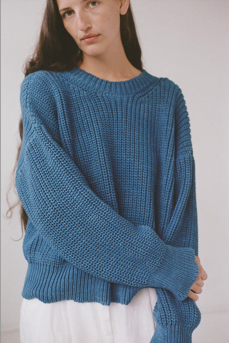 Perle Sweater | Indigo