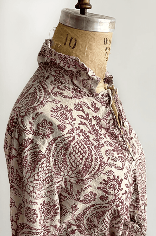 Button shirt | Pomegranate