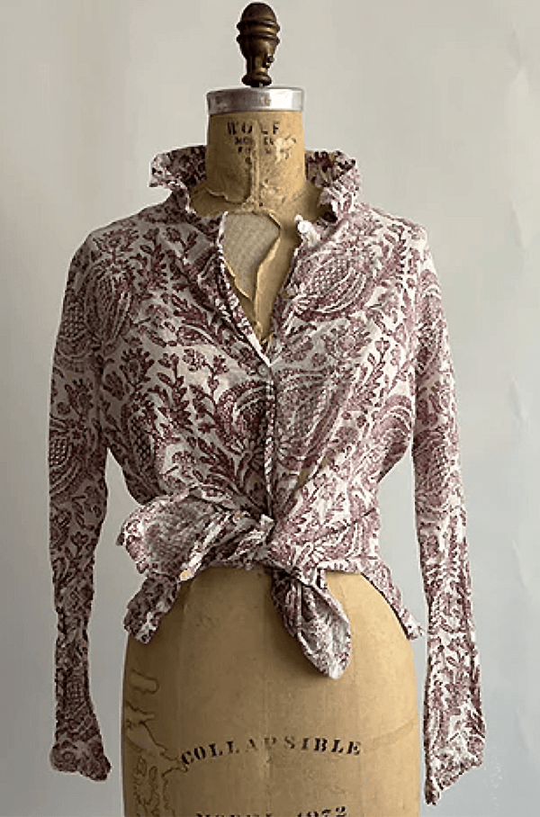 Button shirt | Pomegranate