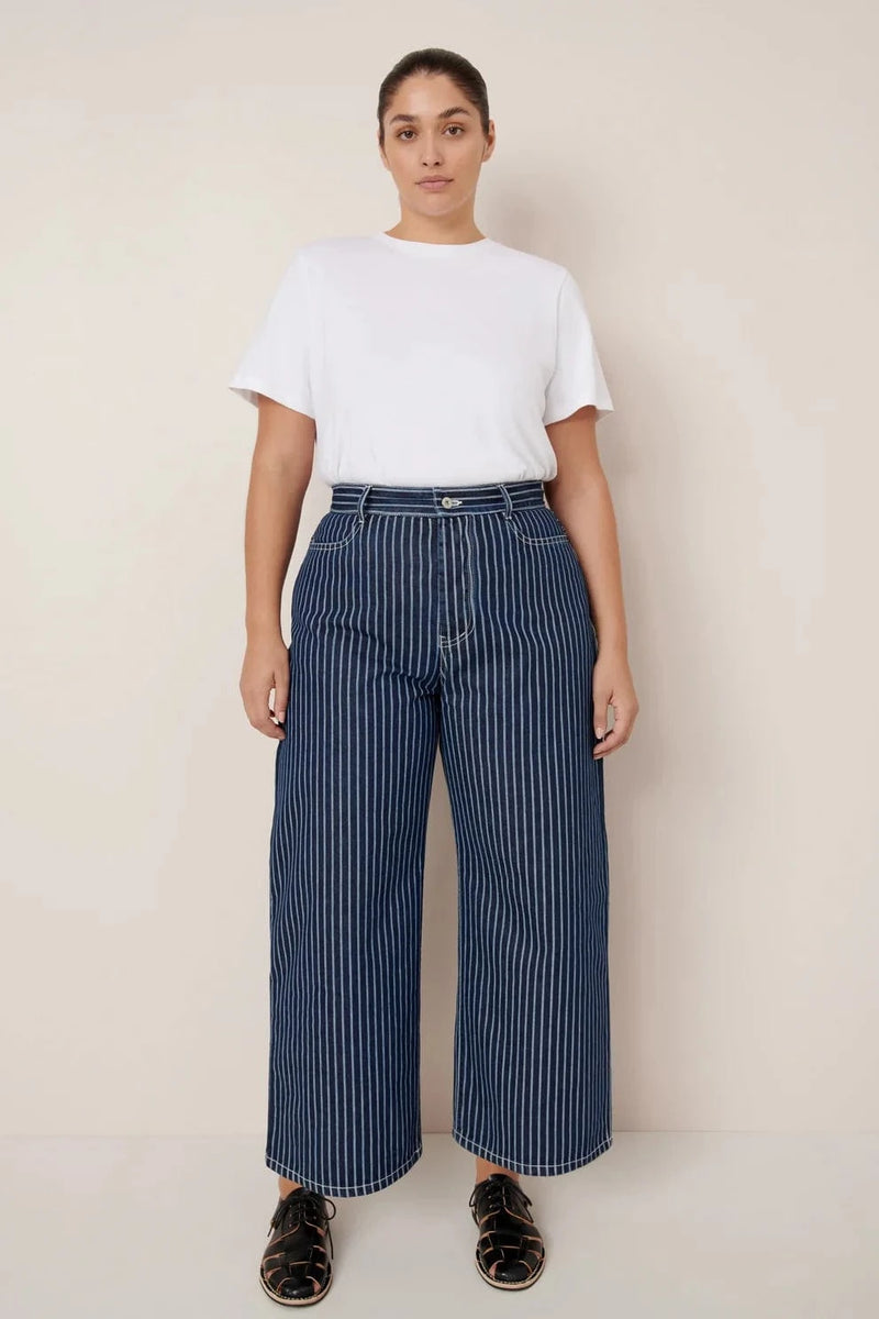 Sailor Jean | Chalk Stripe