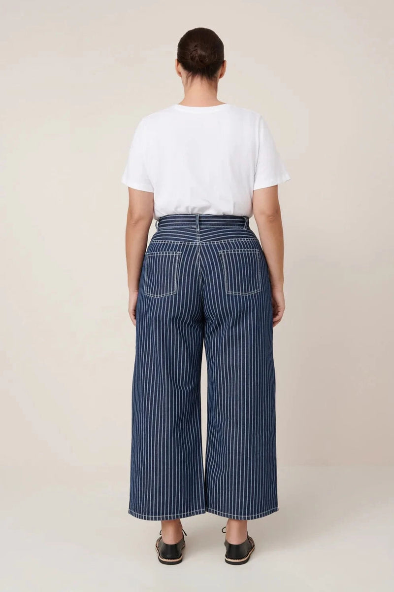 Sailor Jean | Chalk Stripe