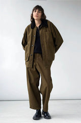 Painter Coat | Dark Olive