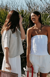 Mei Shorts | White