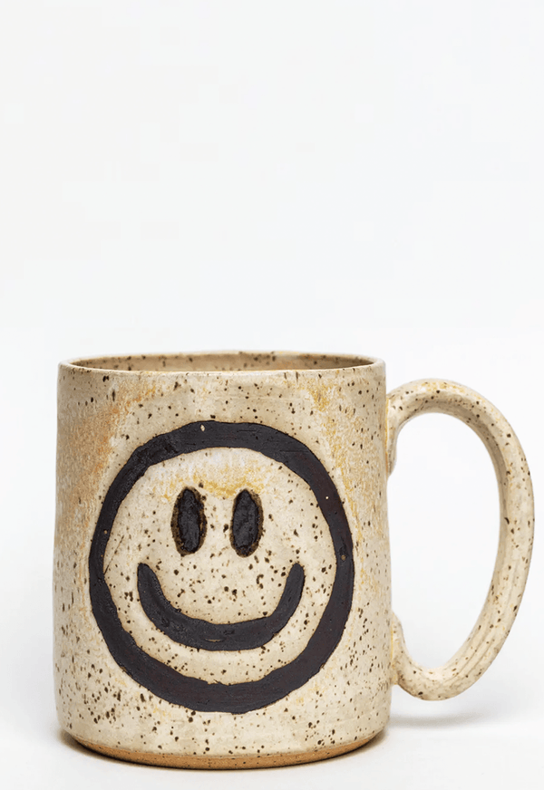 Smiley Face Mug | Beige