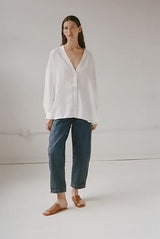 Linen Studio Shirt | Salt
