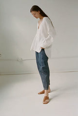 Linen Studio Shirt | Salt