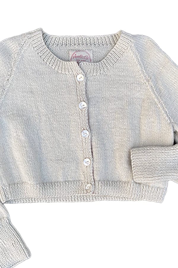 Merino Wool Cardigan | Cream