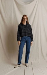 Tate | Black Plaid