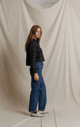 Tate | Black Plaid