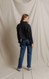 Tate | Black Plaid