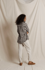 Teresa Shirt | Tobacco Plaid