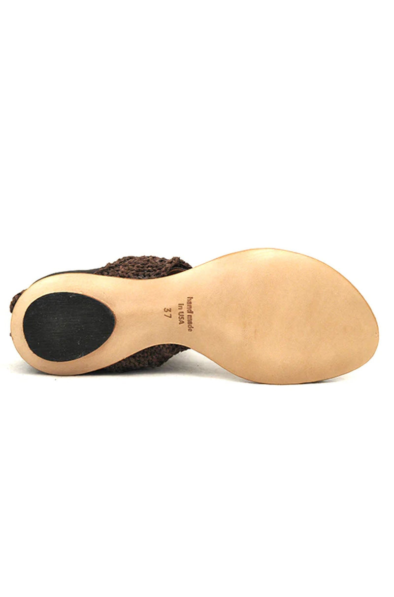 handmade brown sandals