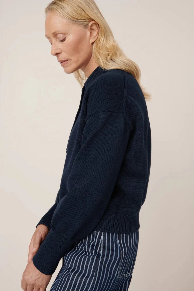 Utility Cardigan | Indigo