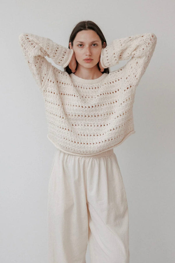 Open Pullover | Natural