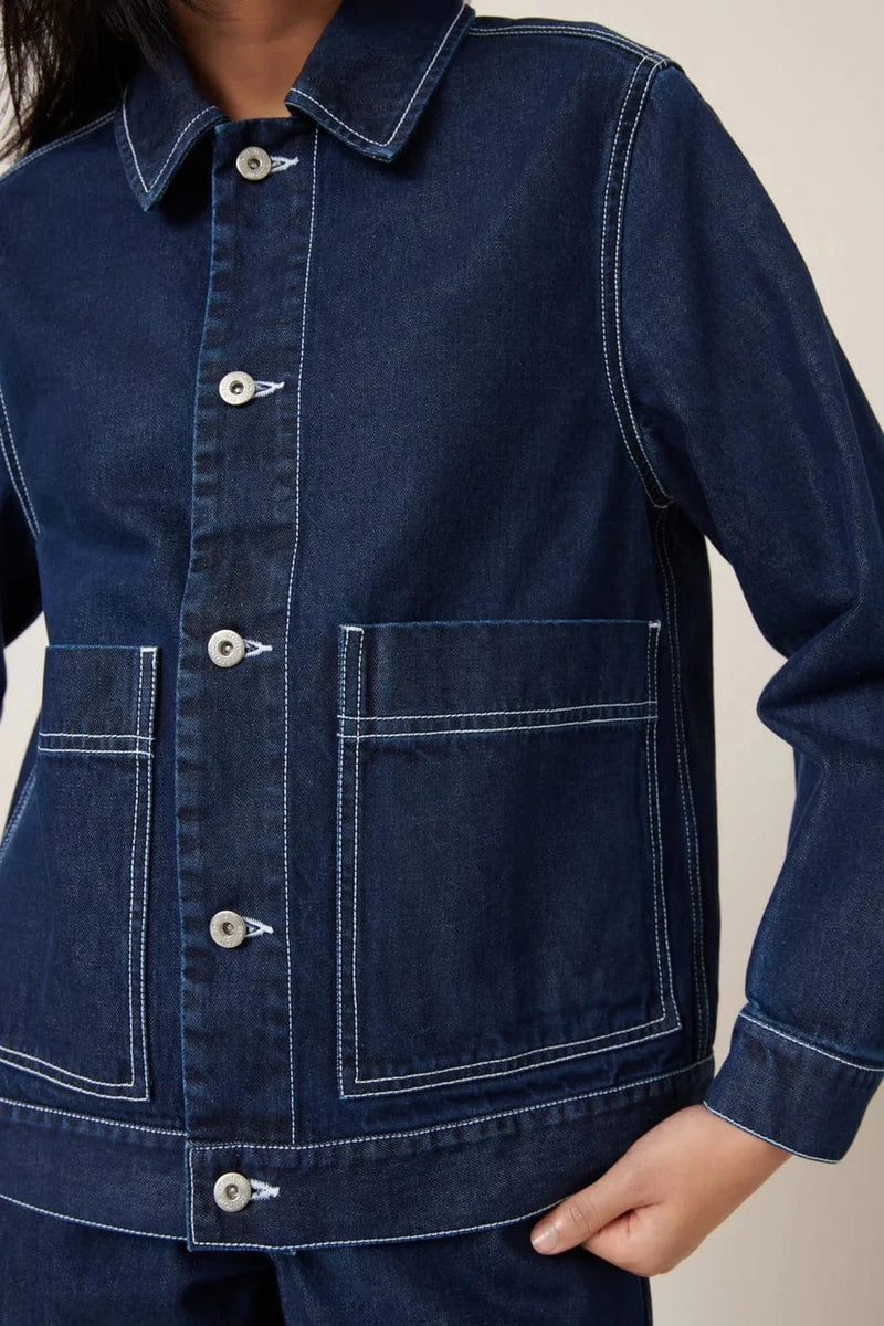 Worker Jacket | Indigo