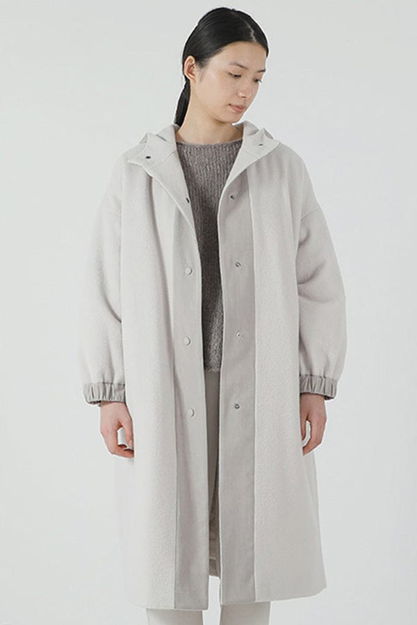 Evam Eva Alpaca wool pullover in otter grey color