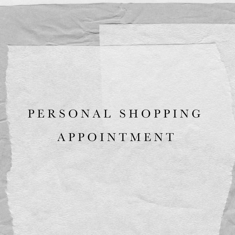 Personal shopping appointment