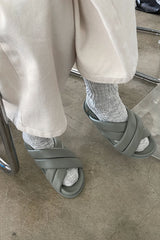le bon shoppe cottage socks grey