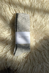 le bon shoppe cottage socks grey