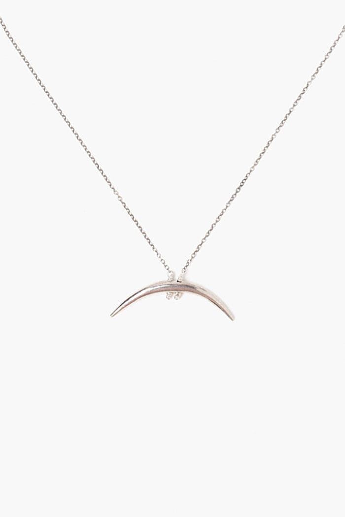 short arch horn necklace