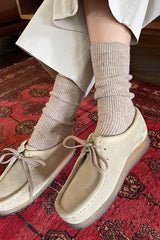 speckled wool socks le bon shoppe